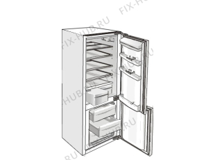 Холодильник Sibir KI291LA-L (645793, HZI2986) - Фото